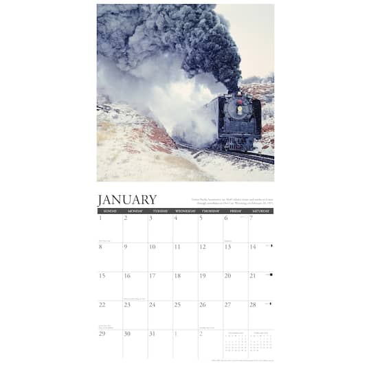 2023 Union Pacific Wall Calendar Michaels